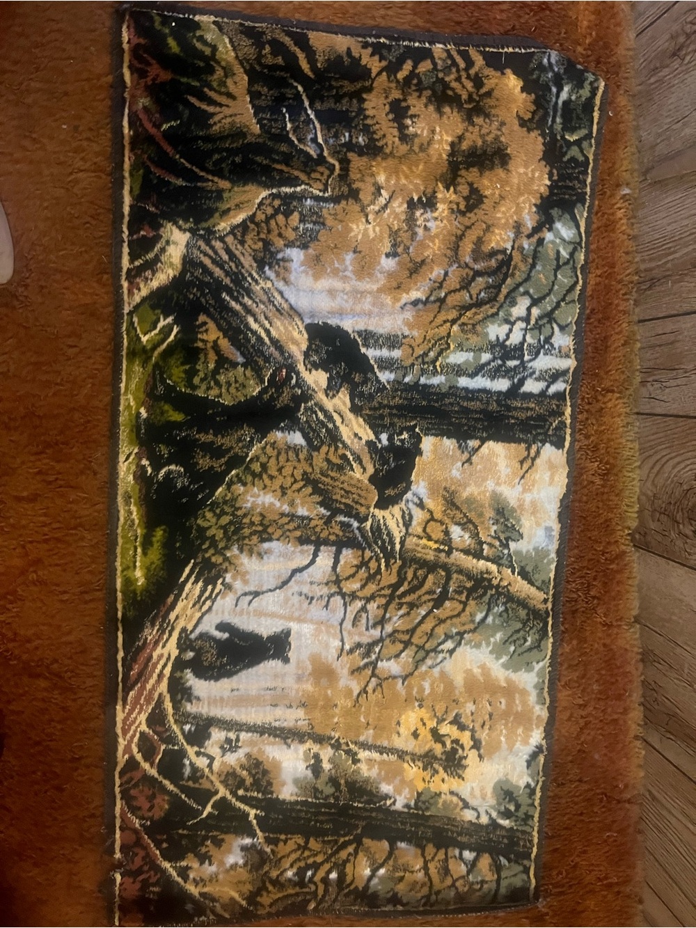 Vintage tapestries. They measure 37 x 20.